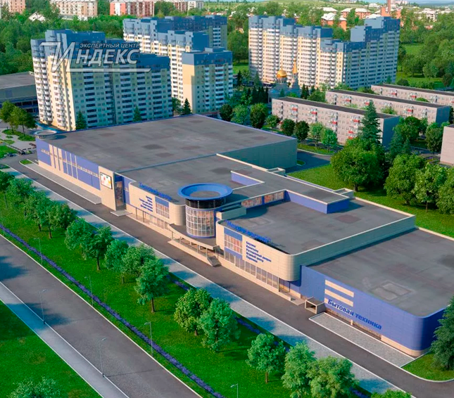 Негосударственная экспертиза проектной документации (ПД) для Торгового комплекса в Московской области