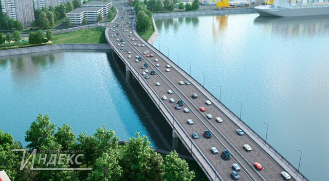 Новый мост через Москву-реку откроют в 2020 году