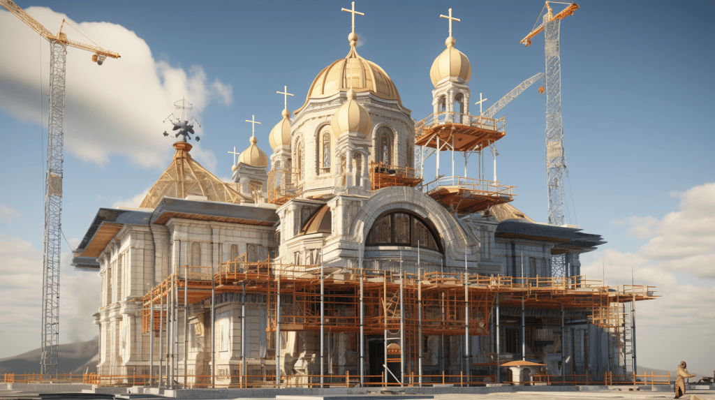 В Салехарде завершено строительство самого большого храма Арктики